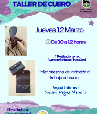 IV Jornadas Berta Wilhelmi - Taller artesanal de iniciación al trabajo del cuero