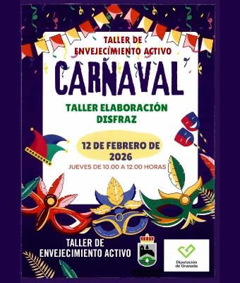 Taller de Envejecimiento Activo - Disfraces de Carnaval