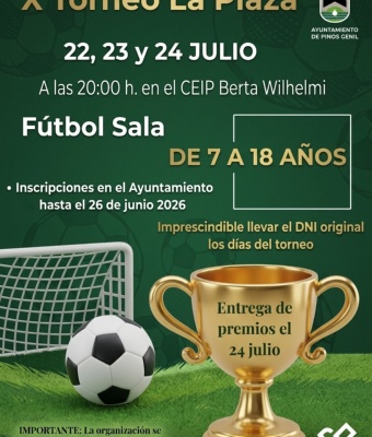 X Torneo La Plaza - Futbol Sala