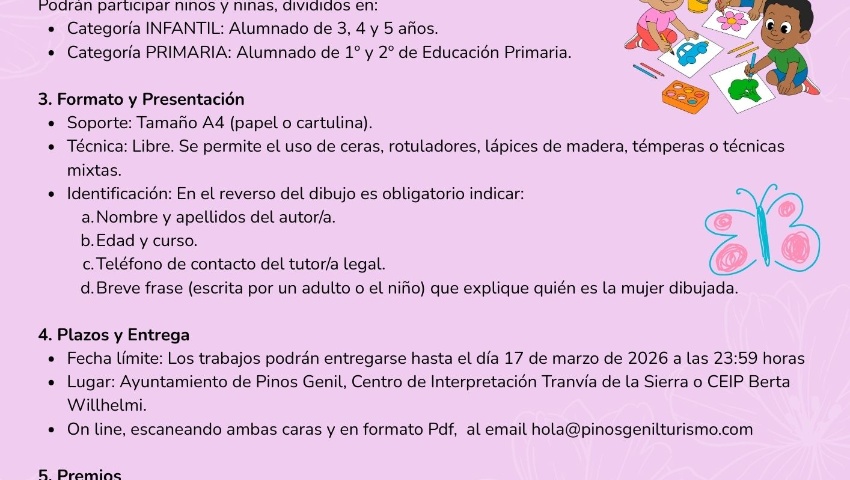 CARTEL BASES I CONCURSO DIBUJO 2026