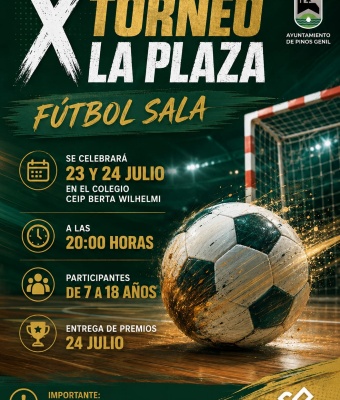 ⚽  X Torneo La Plaza de Fútbol Sala
