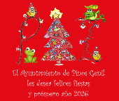 El Ayuntamiento de Pinos Genil les desea felices fiestas