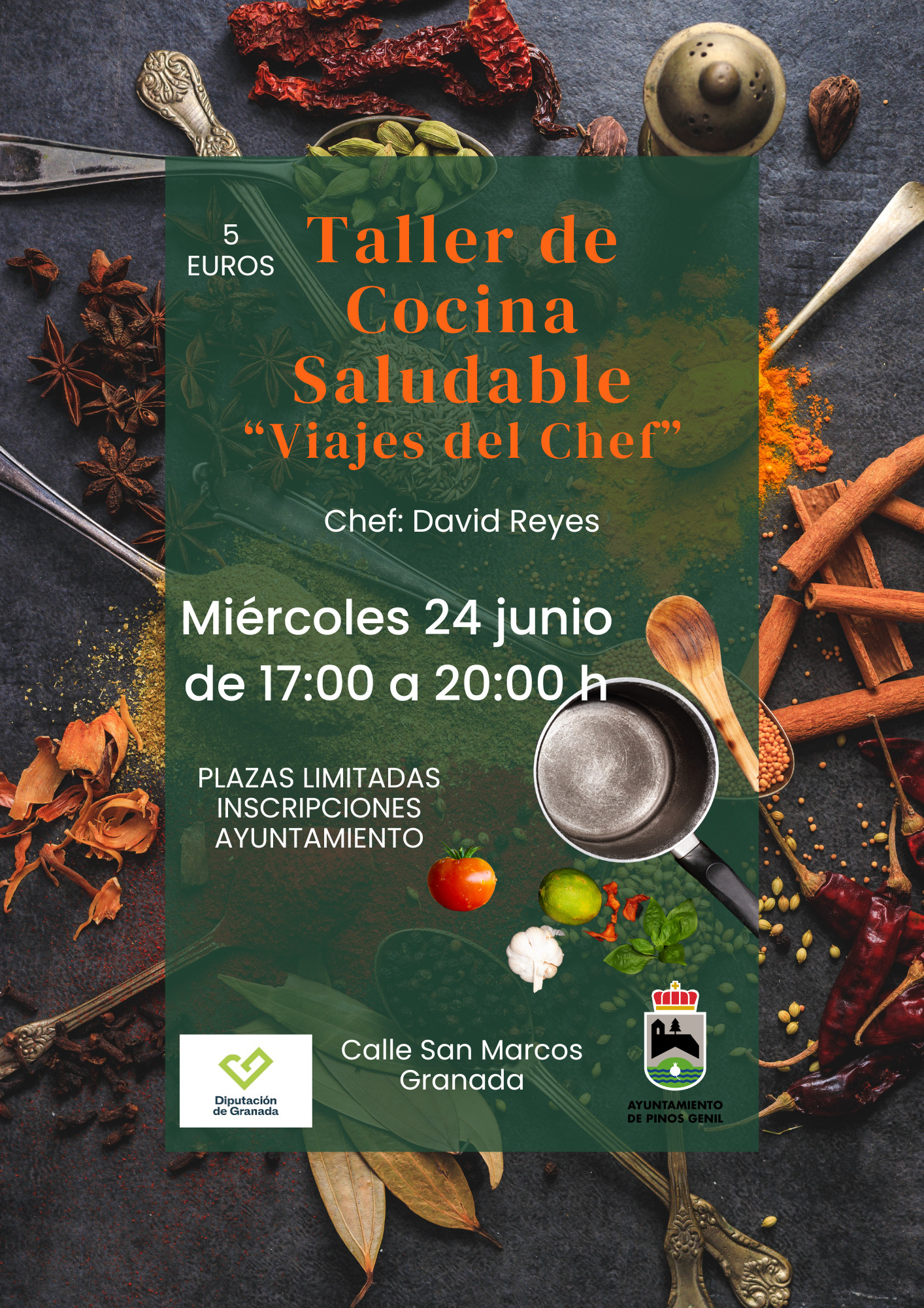 Taller de Cocina Saludable "Viajes del Chef"