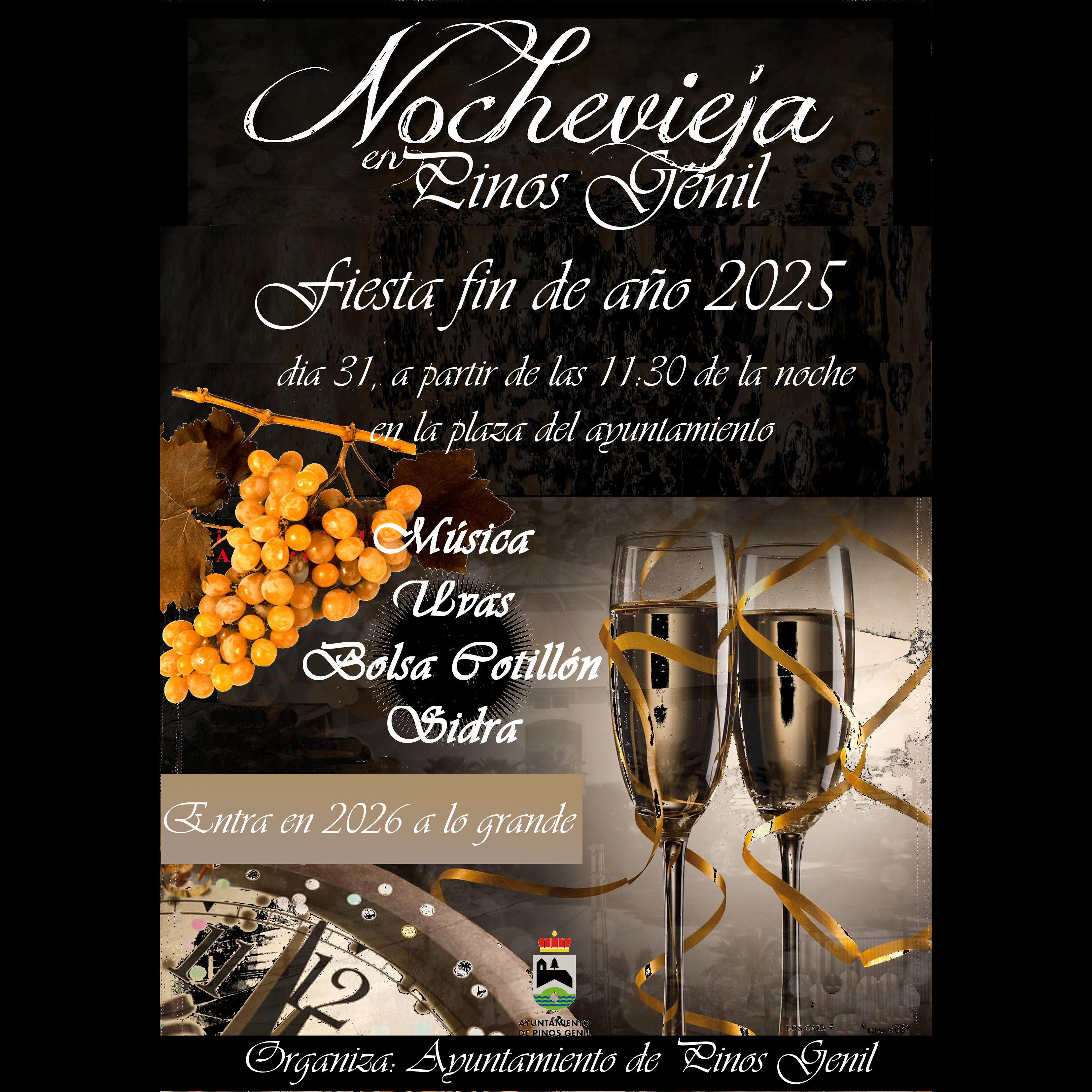 Nochevieja 2025 en Pinos Genil