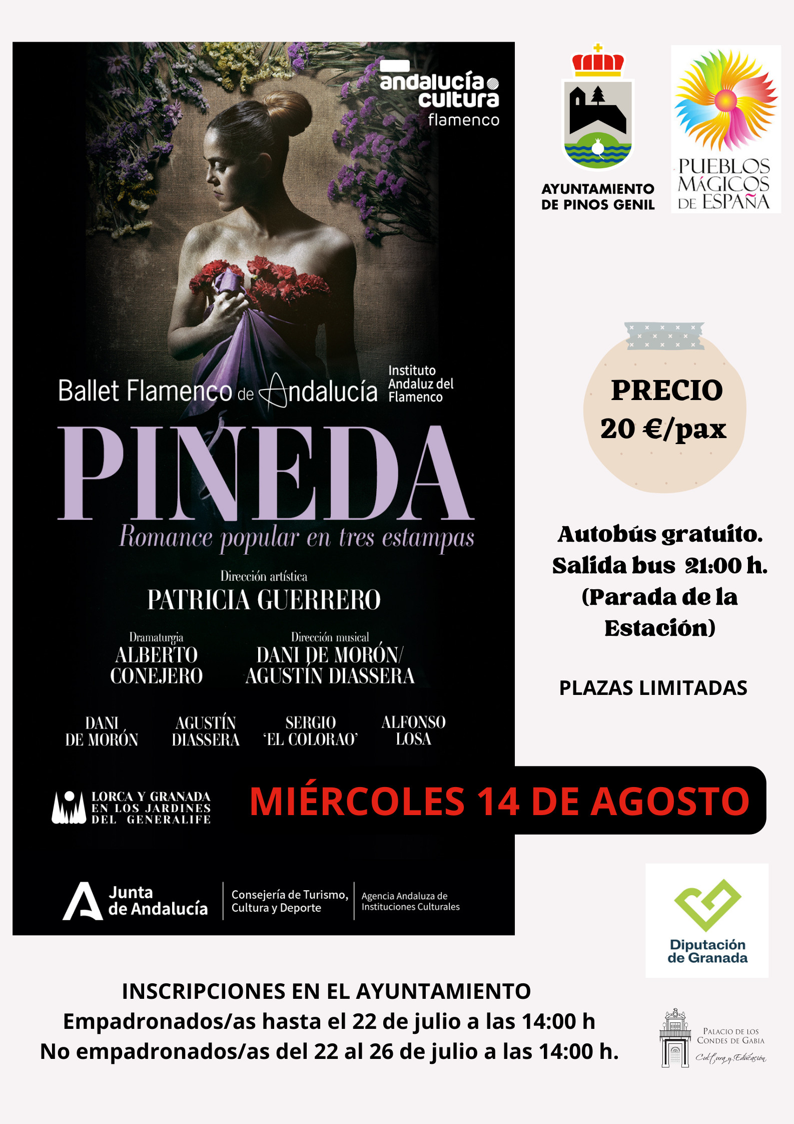 Pineda, Romance Popular en tres etapas. Ballet Flamenco de Andalucía.