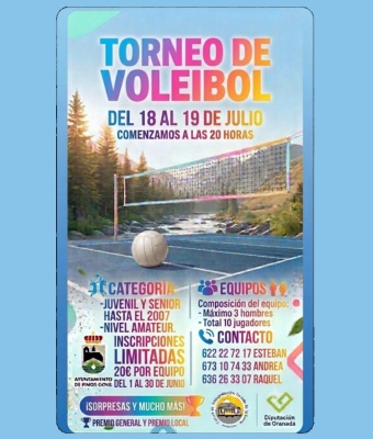 Torneo de Voleibol Pinos Genil 2026