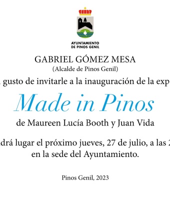 Inauguración de la "Exposición Made in Pinos"
