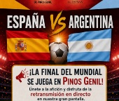 🏆⚽ ¡La final del Mundial se vive en Pinos Genil!