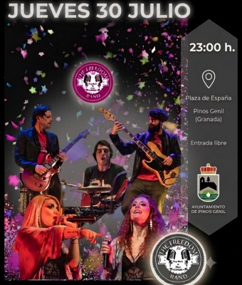 The Freedom Band pondrá la banda sonora a la noche del 30 de julio en Pinos Genil