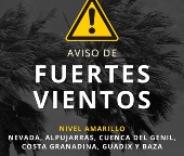 ‼️ACTUALIZACIÓN ⚠️ AVISO AMARILLO POR VIENTO Y TEMPORAL COSTERO (GRANADA) 🌬️🌊