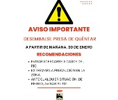 ⚠️ AVISO IMPORTANTE ⚠️ Desembalse en la Presa de Quéntar