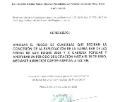 Plazo de licitación para la explotación de la Barra-Bar de las Fiestas de San Roque 2026
