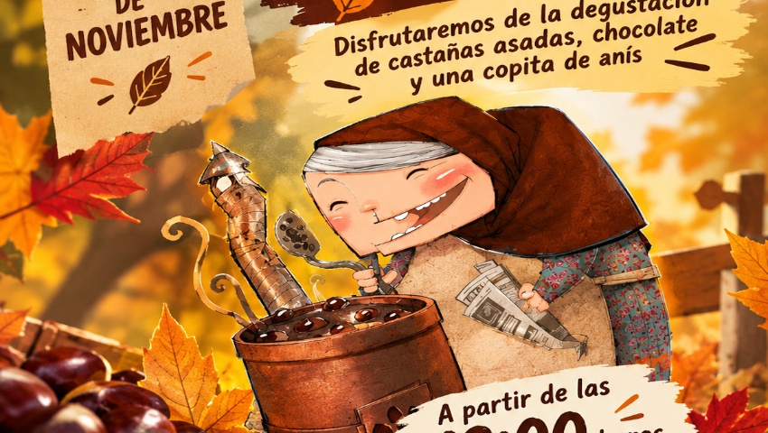 Cartel otoñal de la Fiesta de la Castaña-2026IG Cartel otoñal de la Fiesta de la Castaña-2026IG