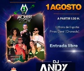 Noche de música con la actuación de Moliere Show y la sesión de DJ Andy García.