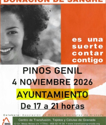 DONACIÓN DE SANGRE EN PINOS GENIL