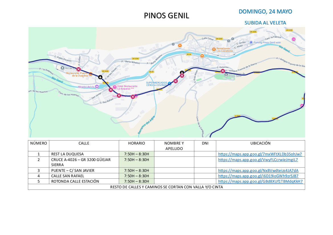 LGF26 - OP. REC. PINOS GENIL-D